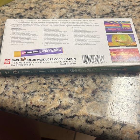 Cray-pas EXPRESSIONIST Oil Pastels colors - Picture 3 of 3